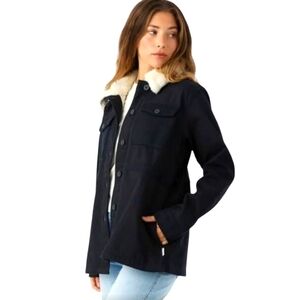 Hang Ten Women's Black Utility Jacket NWT